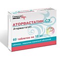 Аторвастатин-СЗ,N60,т.п.о,10мг,Северная звезда