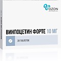 Винпоцетин форте,N30,таб,10мг,Озон