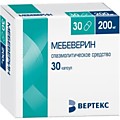 Мебеверин,капс.пролонг,0.2,№ 30