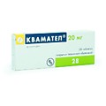 Квамател,N28,т.п.о,20мг,Гедеон Рихтер