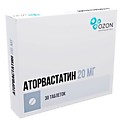 Аторвастатин табл п/о плен 20 мг х30