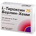 L-Тироксин 75 Берлин-Хеми табл 75 мкг х100