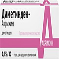 Диметинден-Акрихин 01% 30г гель