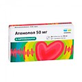 Атенолол таб п/пл/о 50 мг N30